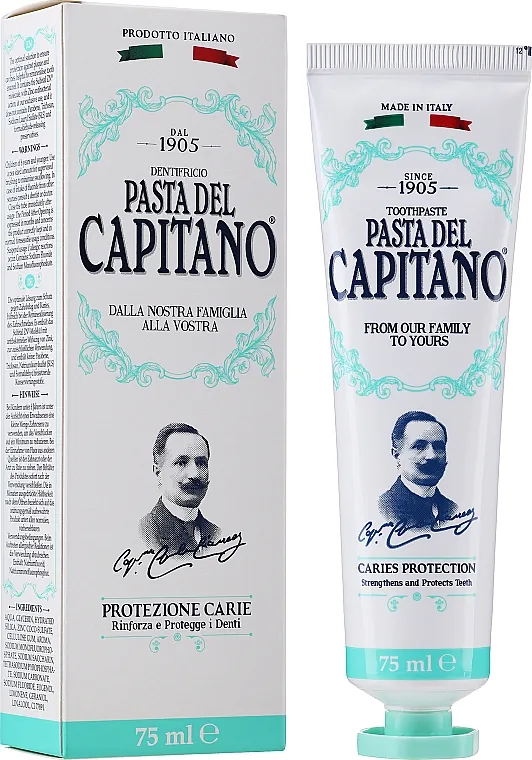 Зубна паста Pasta del Capitano 1905 Захист від карієсу, 75 мл