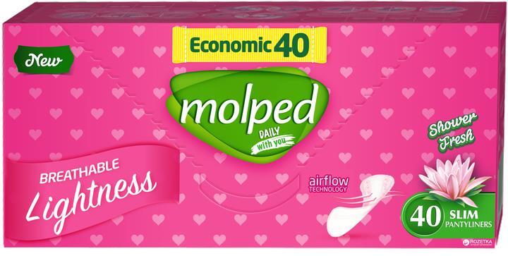 Ежедневные гигиенические прокладки Molped Everyday Freshness Deo, 40 шт