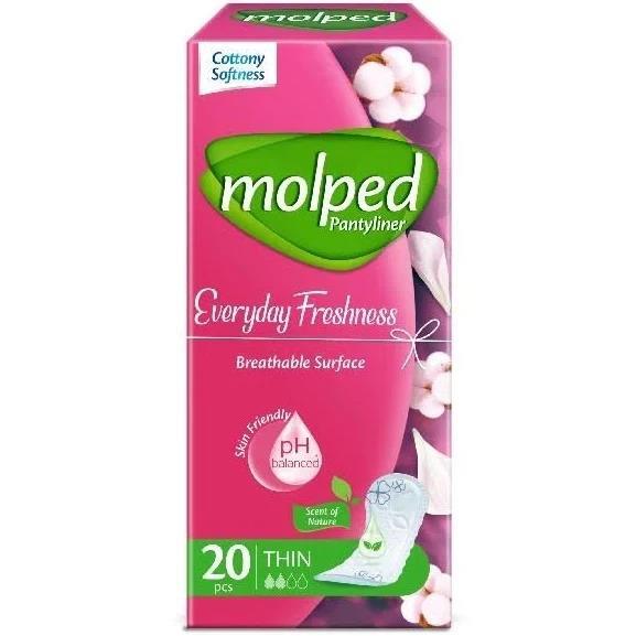 Ежедневные гигиенические прокладки Molped Everyday Freshness Deo, 20 шт