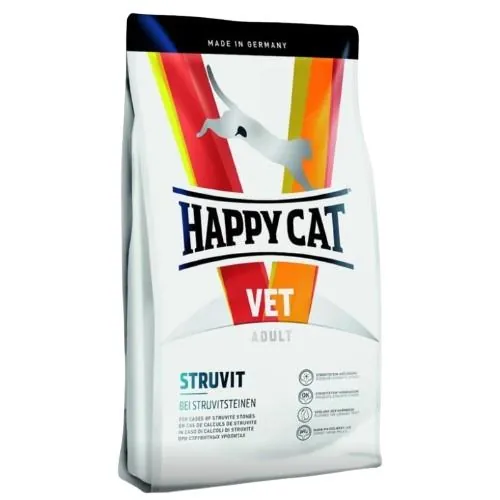 Корм сухий Happy Cat Vet Diet Struvit для дорослих котів з сечокам'яною хворобою, 1 кг