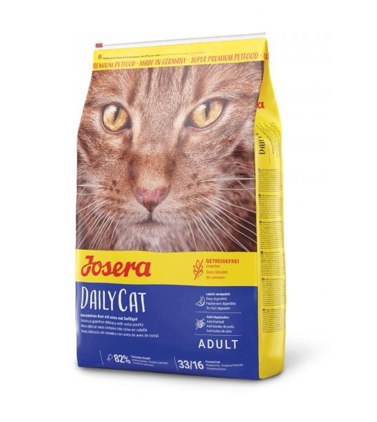 Корм сухой для взрослых кошек Josera DailyCat беззерновой, 400 г