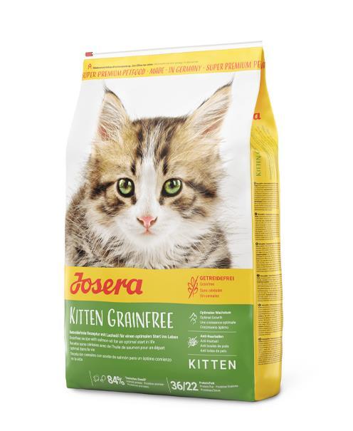 Корм сухой для котят, беременных и лактирующих кошек Josera Kitten grainfree, 400 г