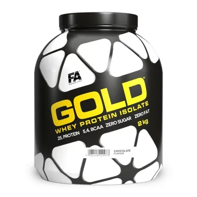 Протеїн сироватковий ізолят Fitness Authority Gold Whey Protein Isolate шоколад, 2 кг