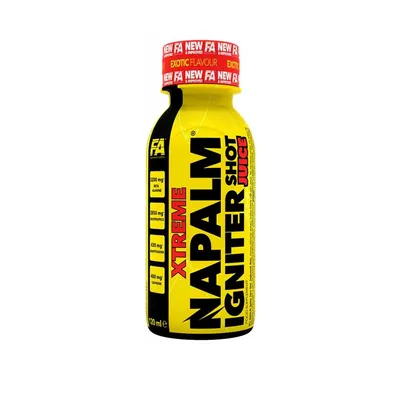 Передтренувальний комплекс Fitness Authority Xtreme Napalm Igniter Juice Shot екзотік, 120 мл