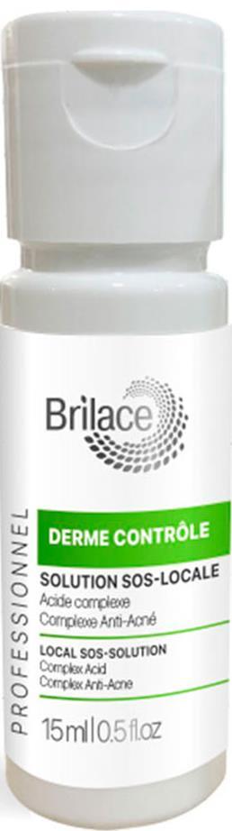 Лосьон для лица Brilace Derme Controle Solution SOS-Locale подсушивающий локальный, 15 мл