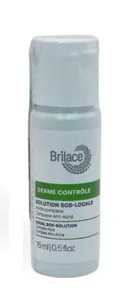 Лосьон для обличчя Brilace Derme Controle Solution SOS-Locale локальний підсушуючий, 15 мл