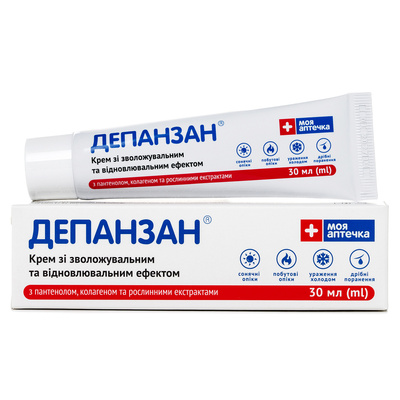 Депанзан Моя Аптечка крем с увлажняющим и восстанавливающим эффектом  по 30 мл в тубах