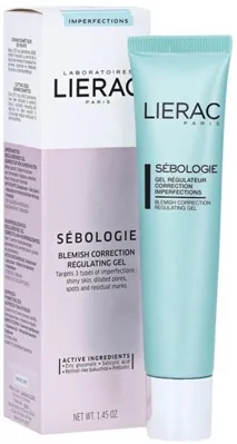 Гель-флюїд Lierac Sebologie регулюючий, для коррекції недоліків шкіри, 40 мл