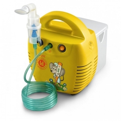 Інгалятор (небулайзер) Little Doctor LD-211С компресорний жовтого кольору