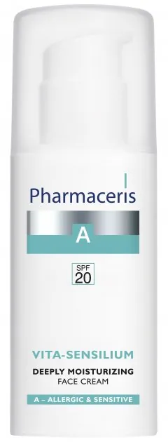 Крем для обличчя Pharmaceris A Vita-Sensilium SPF30 легкий глибоко зволожуючий, 50 мл