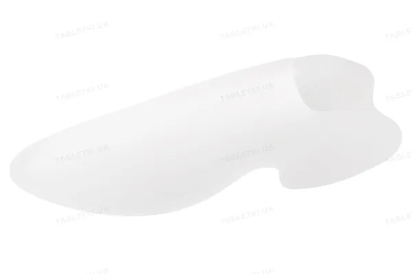 Подушка гелева Milplast Foot Comfort захисна для великого пальця стопи з розширювачем для пальців, розмір універсальний, 1 штука