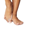Подушка гелевая Milplast Foot Comfort защитная для большого пальца стопы с расширителем для пальцев, размер универсальный, 1 штука