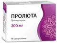 Пролюта капсули м'як. по 200 мг №14