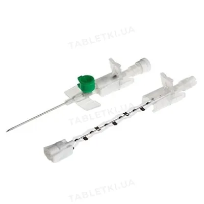 Канюля внутрішньовенна BD Venflon Pro 18G (1,3 х 45 мм), зелений