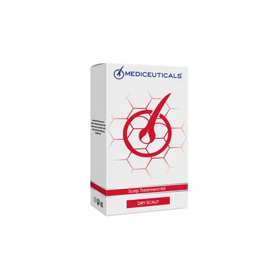 Набір Mediceuticals (Шампунь X-Derma 250 мл, Кондиціонер Therapeutic 250 мл, Очищуючий догляд TheraRx 250 мл) для сухої шкіри голови