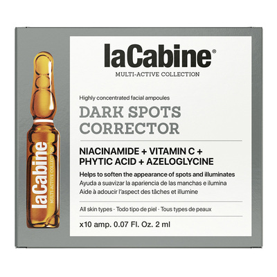 Высококонцентрированные ампулы для лица La Cabine Dark Sports Corrector против пигментных пятен, 10 х 2 мл