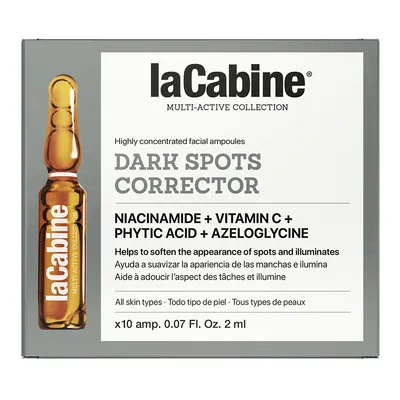 Висококонцентровані ампули для обличчя La Cabine Dark Sports Corrector проти пігментних плям, 10 шт х 2 мл