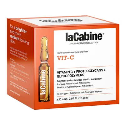 Висококонцентровані ампули для обличчя La Cabine Vit-C з вітаміном С, 10 шт х 2 мл