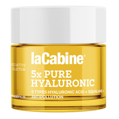 Крем для обличчя La Cabine 5 x Pure Hyaluronic проти зморшок зволожуючий з 5 гіалуроновими кислотами, 50 мл