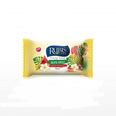 Мыло твердое Rubis Тропические фрукты, 75 г