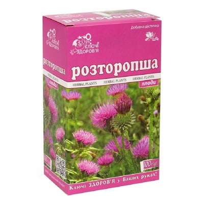 Розторопші плоди шрот по 100 г в пач. Ronpharm