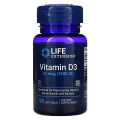 Витамин Д3 Life Extension Vitamin D3 1000 МЕ, 90 капсул