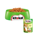 Корм вологий для кішок Kitekat з куркою в соусі, 100 г