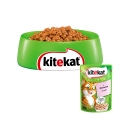 Корм влажный для кошек Kitekat с лососем в соусе, 100 г