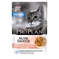 Корм влажный для кошек Purina Pro Plan Housecat Nutrisavour с лососем,  85 г