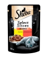 Корм влажный для кошек Sheba Говядина и курица в нежном соусе, пауч 85 г
