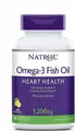 Омега-3 Natrol Omega-3 Fish Oil лимонний смак, 1200 мг, 60 капсул