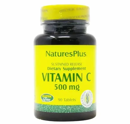 Вітамін С Nature's Plus Vitamin C 500 мг, 90 таблеток