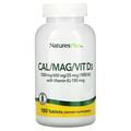 Кальций, магний и витамин D3 и K2 Nature's Plus Cal/Mag/Vit D3, Vitamin K2, 180 таблеток