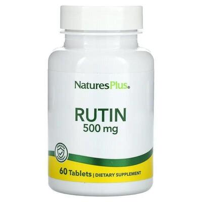 Рутин Nature's Plus Rutin 500 мг, 60 таблеток