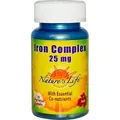 Вітамінно-мінеральний комплекс з залізом Nature's Life Iron Complex 25 мг, 50 капсул
