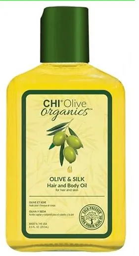 Олія-шовк CHI Olive Organics & Silk Hair and Body Oil для волосся і тіла, 15 мл