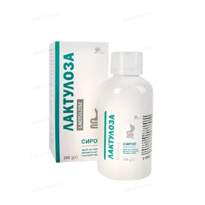Лактулоза сироп по 200 мл у флак. Ronpharm