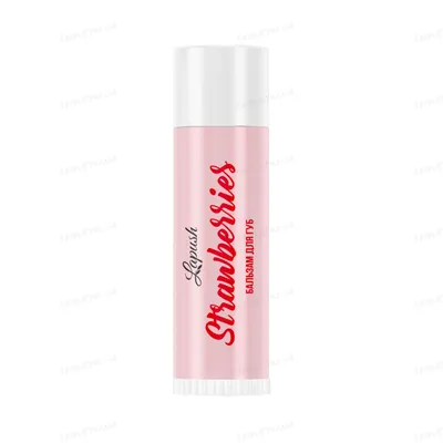 Бальзам для губ Lapush Strawberry, 6 мл
