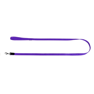 Поводок Collar из хлопчатобумажной ленты, ширина 25 мм, длина 300 см, фиолетовый