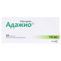Адажио таблетки, п/плен. обол. по 10 мг №30 (10х3)