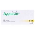 Адажио таблетки, в/плів. обол. по 5 мг №30 (10х3)