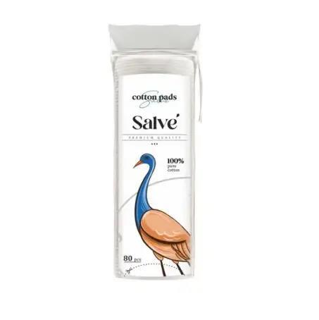 Ватные диски Salve, 80 шт