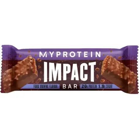 Батончик протеїновий Myprotein Impact Bar Fudge Brownie, 12 штук по 64 г