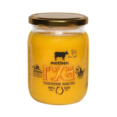 Масло Mother Farm сливочное топленое (Гхи), 500 мл
