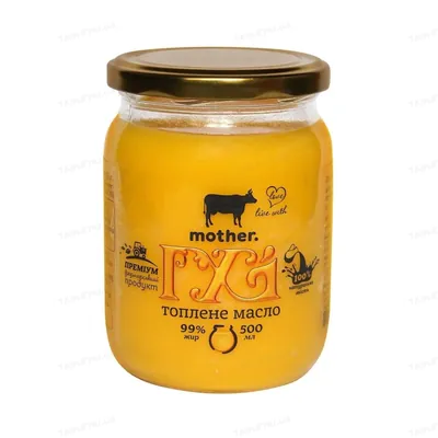 Масло Гхі Mother Farm вершкове топлене, 500 мл