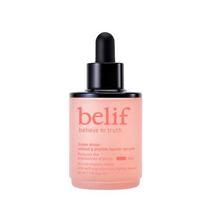 Сыворотка для лица Belif Super Drops Peptide Firming укрепляющая с ретинолом и пептидами, 30 мл