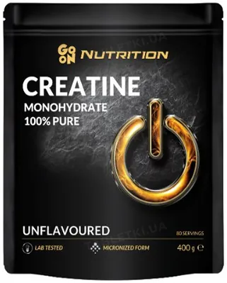 Креатин моногідрат Go On Nutrition Creatine Monohydrate 100% pure без смаку, 400 г