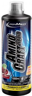 Амінокислота IronMaxx AminoCraft Liquid Вишня, пляшка 1000мл