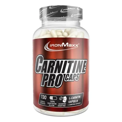 Жироспалювач IronMaxx Carnitine Pro, 130 капсул