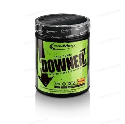 Відновлювач IronMaxx Downer Апельсин, банка 330 г